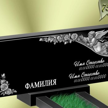 Вариант оформления памятника