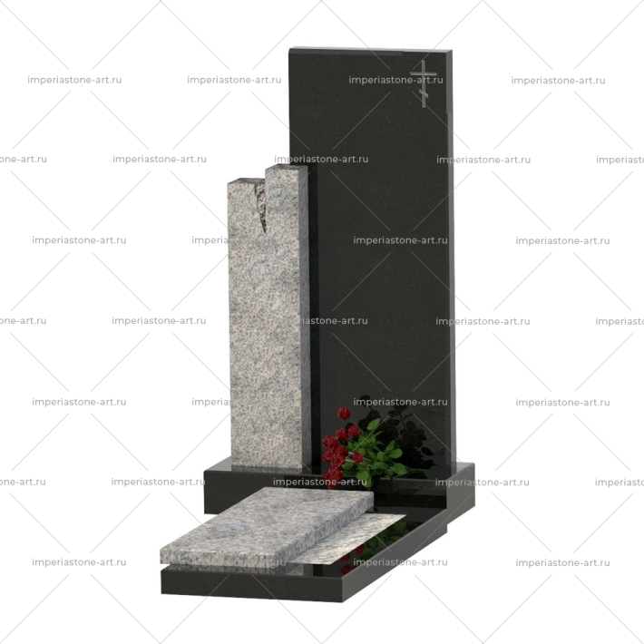 Комбинированный памятник № 002